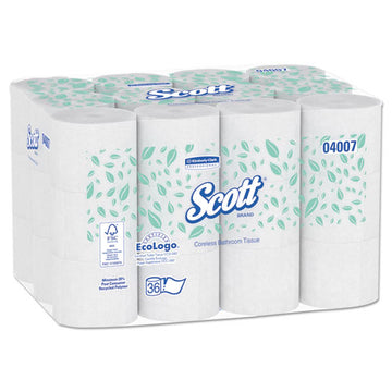 Scott® Essential Coreless Srb Bathroom Tissue For Business, Septic Safe, 2-ply, White, 1,000 Sheets-roll, 36 Rolls-carton freeshipping - TVN Wholesale